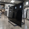 Absolute Black Granite Slab — 3 cm Polished, 120×72 in